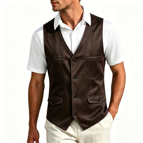 Tee shirt sans manche col rond homme - Tops de sport fitness marcel coupe ajustée confortable