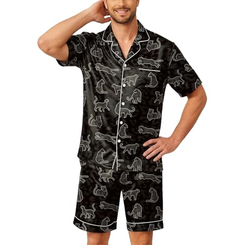 Pyjama masculin confortable pour éviter la chaleur nocturne à la maison