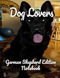 german shepherd black and tan coonhound mix  Black German Shepherd College Ruled Notebook with 120 pages 8.5x11: German Shepherd notebook that makes a great gift for any true dog lover