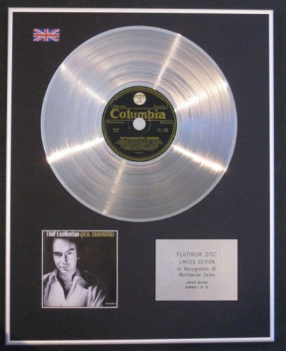 Century Music Awards Neil Diamond - Limitierte Auflage CD Platinum Disc - das Wesentliche Cover