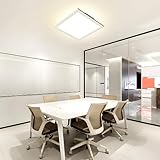 deckenleuchte aluminium geflecht 【Zuverlässige Qualität】LED Deckenleuchte Flach ist aus wärmeableitenden Aluminiumrahmen, hochwertige Diffusionsplatte und led Chip. 29.5*29.5*5cm schlankes Design ist einfach und modisch, 4000K neutralweiß Licht erfüllt die tägliche Lichtnutzung Nachfrage