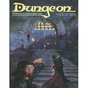 Paperback Dungeon: Adventure for Tsr Role-Playing Games/March/April 1994/Issue 46/Vol Vii, No.4 Book
