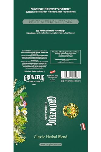 HAZY HERBS | Kräutertee-Mischung Grünzeug - 100% natürlicher Kräutermix - 25g feine Mischung
