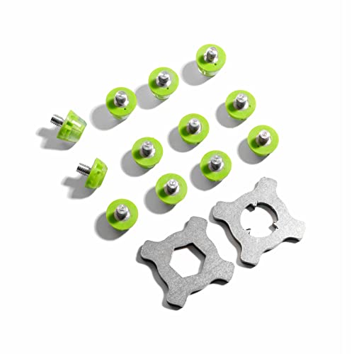 Genérico Tacchetti di Gomma con Chiave per Scarpe