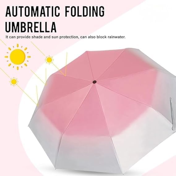 Image of TEKCOOL Umbrella, UV Big Size Umbrella for Sun Protection Rain Windproof Strong Large 3 Fold for Men Women Kids Boys Girls Perfect & Stylish Windproof & Compact?