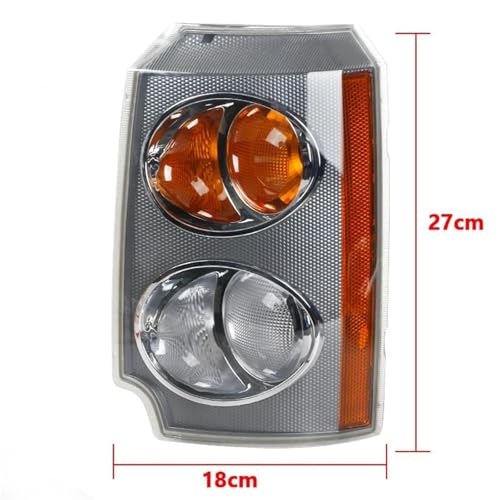 Luz de giro lateral para solucionar intermitentes rotos en Range Rover 2003-2005 7