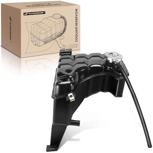 A-Premium Engine Coolant Overflow Recovery Reservoir Tank with Cap and