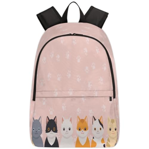 Sac à dos d'école de 17,4 L ergonomique contre le mal de dos des étudiants