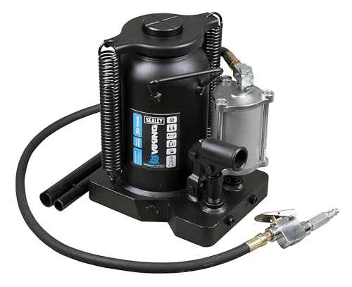 Image of Sealey 30 Tonne Bottle Jack Manual/Air Hydraulic - AM30S