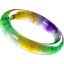 URED Jade Bangle Bracelet For Women Jade Bangle Chinese Feng Shui Bangle Wealth Healing Good Luck Bangle Fashion Round Bracelet Bangle For Woman Birthday Present