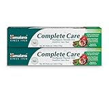 Himalaya Complete Care Toothpaste, Fluoride-Free to Brighten Teeth, 6.17 oz, 2 Pack