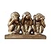 Produktbild NZHSAMJ Skulpturen Figuren Deko Statuen Orang-Utan Weinschrank TV Schrank Dekoration Studie Schreibtisch Bücherregal Dekoration Zimmer Schlafzimmermöbel