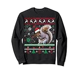Photo Gallery squirrel lover - maglione di babbo natale, gatto, animali felpa Photo Gallery squirrel lover - maglione di babbo natale, gatto, animali felpa