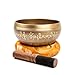 Tibetan Singing Bowl Set Brass - Master Healing Grade - Authentic Handcrafted Sound Bowl by Himalayan Bazaar