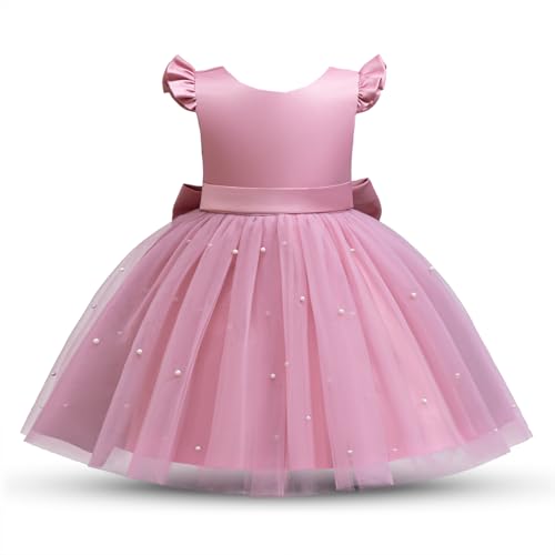 HNXDYY Flower Girl Dress Girl Tutu Birthday Party Dress Princess Wedding Formal Pegeant Gown2