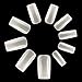 Full Cover Acrylic False Nail Tips, 500PCS Fake Nail Shape Artificial False Nails Tips 10 Sizes with Case for Nail Art Salons and Home DIY (Natural)