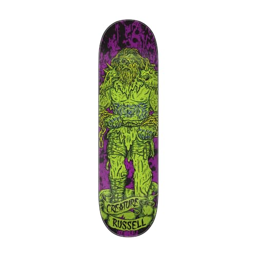 CREATURE Russell Vikings of Hesh Law XX Pro - Tabla de skate (22,2 x 81,7 cm)