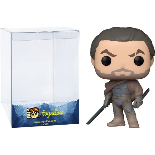 Duncan Idah: P O P ! Movies Vinyl Figurine Bundle With 1 Compatible 'Toysdiva' Graphic Protector (1027 - 51605 - B)