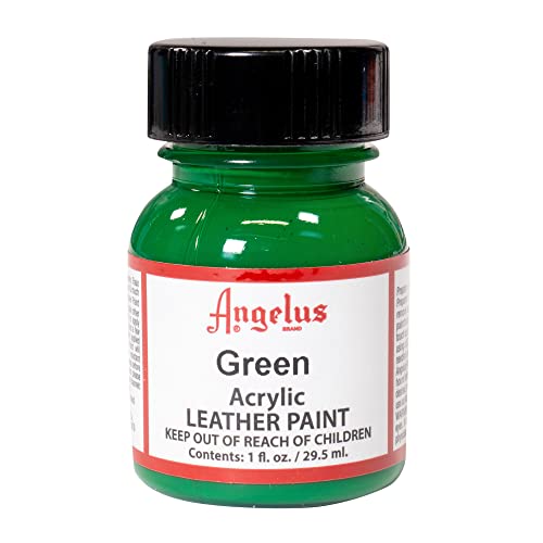 Image of Angelus Acrylic Leather Paint, 1 oz, Green