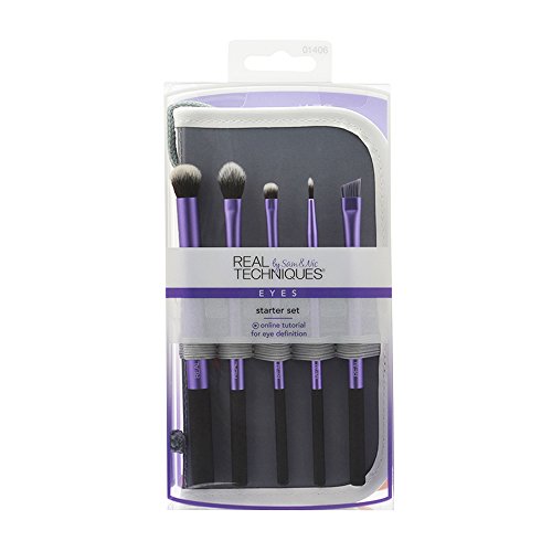REAL TECHNIQUES Coffret Débutant 5 Pinceaux de Maquillage essentiels
