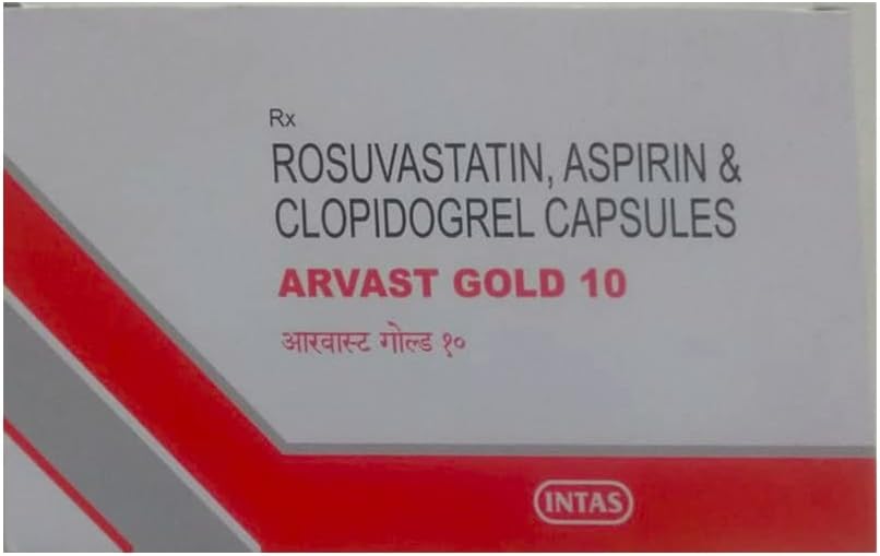 Advastat Gold 75Mg/10Mg/75Mg - Strip of 10 Tablets