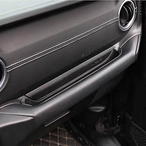 Voodonala for Jeep JL JLU GrabTray Passenger Storage Tray Organizer Grab Handle Storage Box for Jeep Wrangler JL JLU 2018-2023 Gladiator JT,Storage Accessories Cover