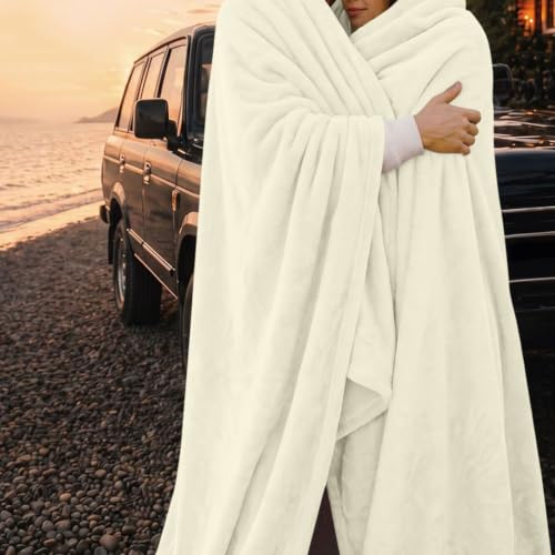 Soft Fleece Throw Blanket Cozy Warm Plush Flannel Bed Blanket Sofa,Office - image 6