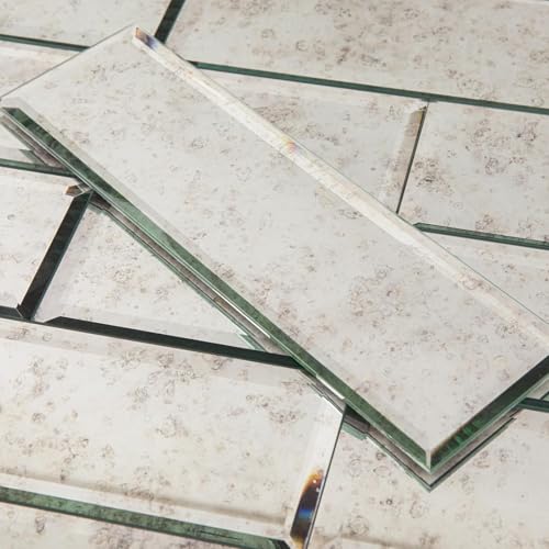Diflart Peel and Stick Mirror Tile