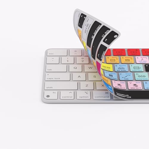 Funda para teclado Apple Magic Keyboard que soluciona el olvido de comandos en Ableton Live 3