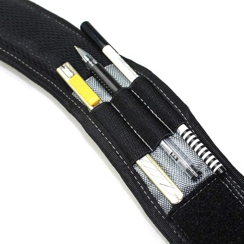 Image of MELOTOUGH Magnetic Tool Belt Suspenders with Magnetic WristBand for Work Belt Padded Suspenders Constrcution
