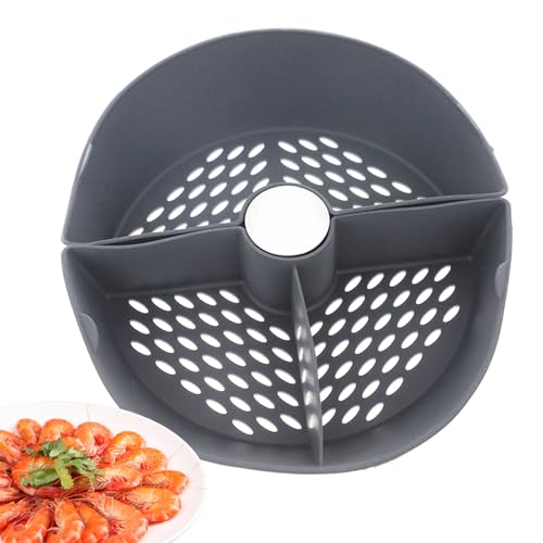 Panier vapeur multifonction en silicone pour ne plus brûler vos aliments