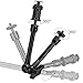 FOMITO 11 inch Articulating Magic Arm + Super Clamp for DSLR Rig Camera to LCD Monito, LED Video Light