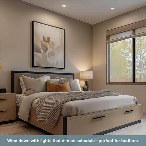 Image of Smart Dimmer by Deako, Single-Pole, Rocker-Style Dimming, 2.4 GHz Wi-Fi, Remote App, Voice Control w /Alexa, Google Home, No Hub Required, Neutral Wire Required, White