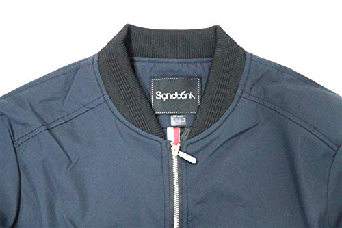 Image of sandbank Men's Casual Lightweight Flight Jacket Softshell Zipper Windbreaker Bomber Jacket