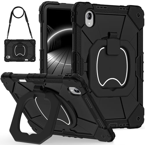 Funda Lenovo Xiaoxin Pad Pro GT 13 2026 TB378FC negra con soporte para lápiz y correa