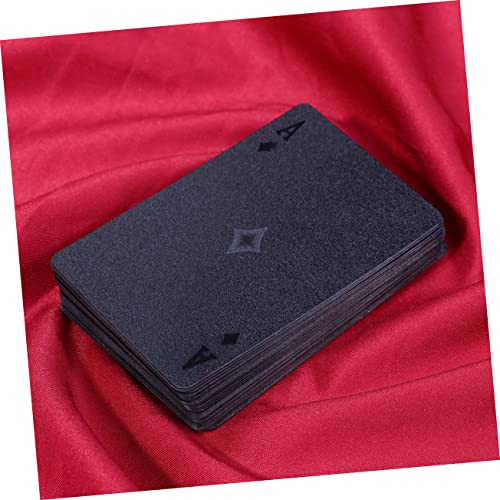 BESTonZON 3 Stück Papier Poker Karte Spielkarten Spiel Leuchtende Poker Kreative Nacht Poker Karten Brettspiel Poker – Bild 5