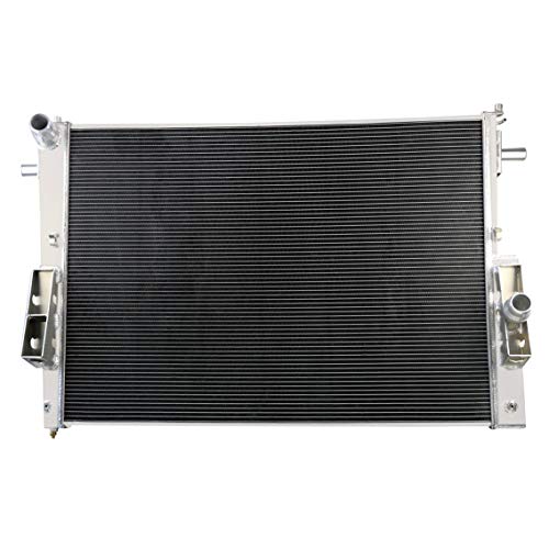CoolingSky 4 Row All Aluminum Radiator for 2008-2010 Ford F250 /F350 /F450 Super Duty 6.4L Diesel Powerstroke Truck - Direct Replacement - Thumbnail 3