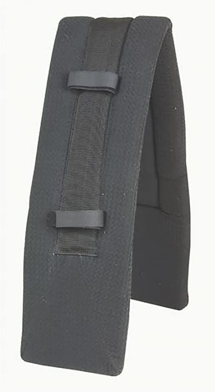 Dura-Tech Airflow Surcingle Horse Saddle Pad | Protects Wither & Shoulder | Promotes Airflow | Soft Poly Cotton Material | Secure Harness Pad | Machine Washable