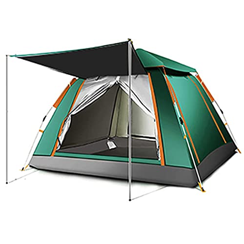 Tente de camping contre la pluie pour 3 à 4 personnes pliable et facile à monter