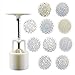 Majome 100g 50g Runde Gebäck Mooncake Mould Cookies Mooncake Mould mit Blumen Briefmarken