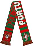 Icon Sports Official Portugal National Team Soccer Scarf - Licensed Football Supporter Gear