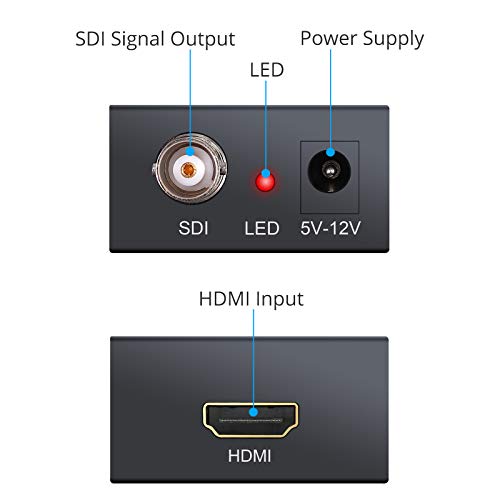 ESynic Convertitore HDMI a SDI 2,970 Gbit/s