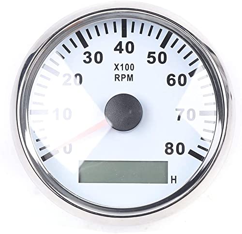 6 Gauge Set W/Gps Speedometer Tachometer Classic Electrical 6 Gauge Set For Car Marine Boat Truck Gauges (Speedometer Tachometer Oil Level Gauge Oil Pressure Gauge Volt Gauge Water Temperature Gauge) #TOP4