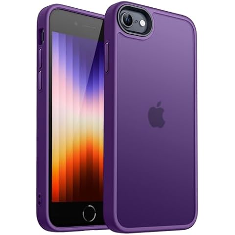 CANSHN Matte Shockproof Case for iPhone SE/7/8 Cover