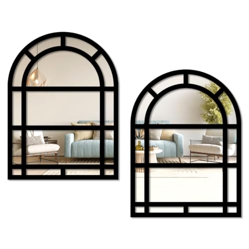 Image of Sehaz Artworks Home Decoration Items for Living Room | Wall Decor Items for Bedroom | Decorative Mirror for Wall Decorations | Wall Hanging Decoration | Jharokha Wall Decor Item for Living Room