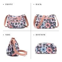 AOCINA Nylon Crossbody Bags for Women Multi Pocket Purse Shoulder handbags — image 7