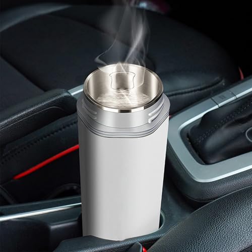 Hervidor eléctrico portátil pequeño 350ml blanco miniatura 4