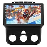 2GB+32GB ROM Car Radio for Dodge Ram 1500 2500 3500 2013-2019,Wireless Wire CarPlay/Android Auto GPS DSP RDS,Upgrade BT 5.0 WiFi 5G and 9' HD IPS Display Rearview AM/FM Stereo Manual AC