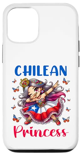 Chilean Princess Dab �`���̃v�����Z�X�_�r���O���̎q�����h���X�`�����y�Y�L�b�Y �X�}�z�P�[�X iPhone 12/12 Pro �p