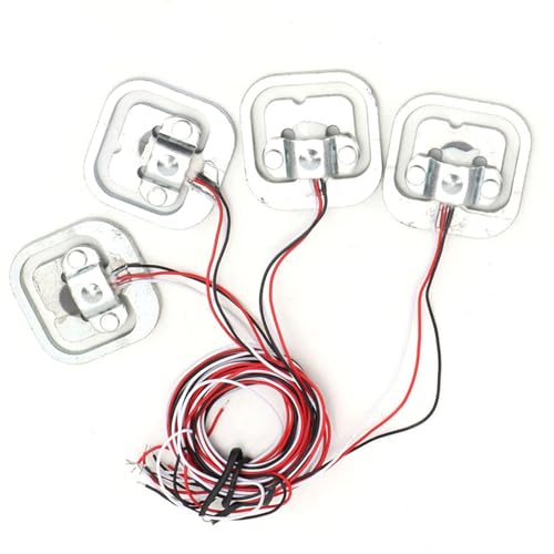 Kit Cellule de Demi Pont 100kg Module Jauge de Contrainte HX711 + 4 Individuels 50Kg